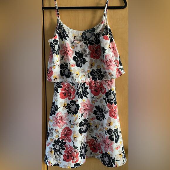 EUC Abercrombie and Fitch XST Floral Modesty bustline side zip Sundress - Picture 6 of 9